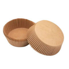 Air Fryer Parchment Paper Liners – Round & Square | Multiple Sizes | Non-Stick & Heat-Resistant (50–100 PCS)