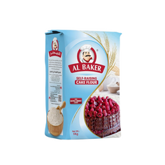 Al Baker Self Raising Cake Flour – 1KG | Premium Baking Flour for Cakes, Pastries & Desserts