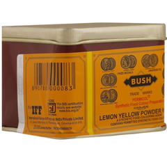 Finish BUSH Lemon Yellow Powder, IH 6597, 100gm