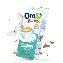 Orasi Coconut Barista Plant-Based Milk – 12 x 1L