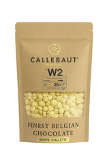 CALLEBAUT WHITE CHOCOLATE CHIPS (28%) #CAL W2