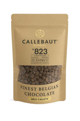 CALLEBAUT MILK CHOCOLATE CHIPS (33.6%) #CAL 823