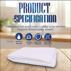 Fresh Premium Disposable Towel – 140x70cm | 1x250 PCS | Soft, Hygienic & Multi-Purpose