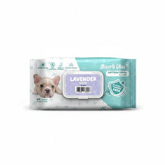 Absorb Plus AntiBacterial Pet Wipes Lavender Scented - 80PCS - SNH Packing