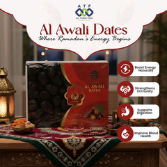 AL AWALI AJWA DATES - 1 KG (KSA) - SNH Packing