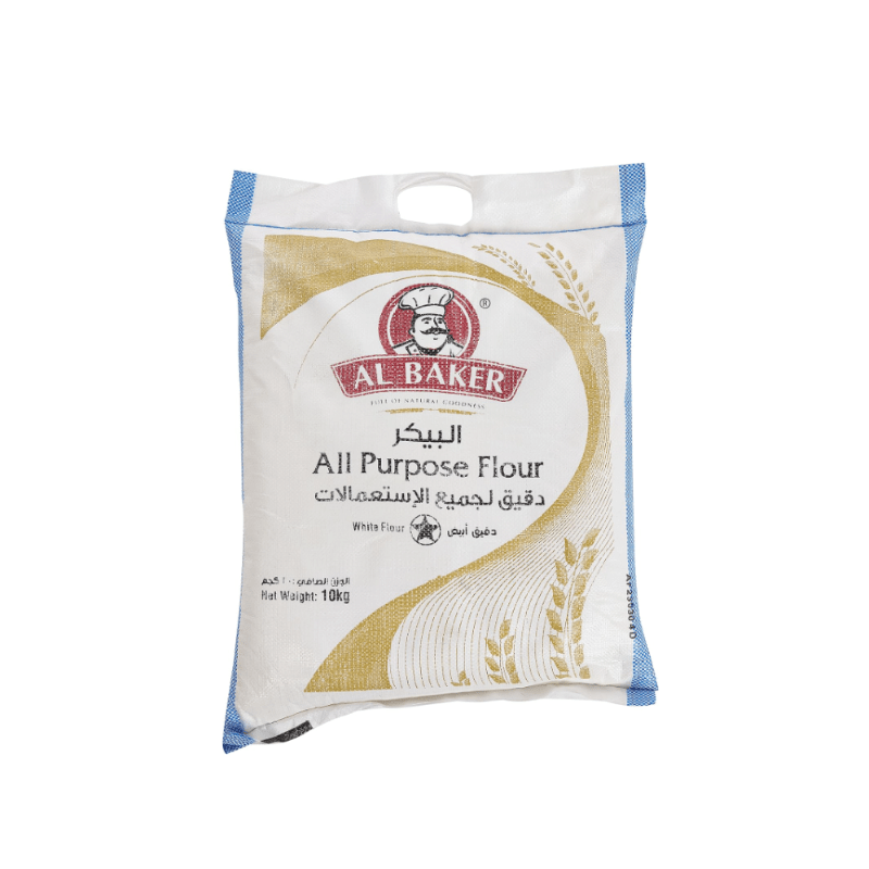 Al Baker, All Purpose Flour White Bag, 10kg - SNHÂ Packing