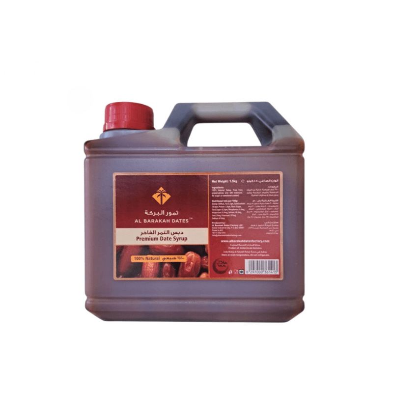 Al Barakah Premium Dates Syrup 1.5 Kg - SNHÂ Packing