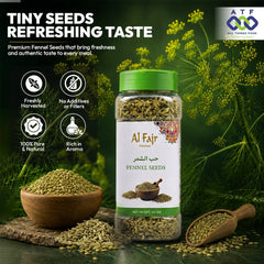 Al Fajr Fennel Seeds 200g Whole Fennel Spice for Cooking - SNH Packing
