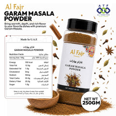 Al Fajr Garam Masala Powder 250g Spice Blend for Cooking - SNH Packing