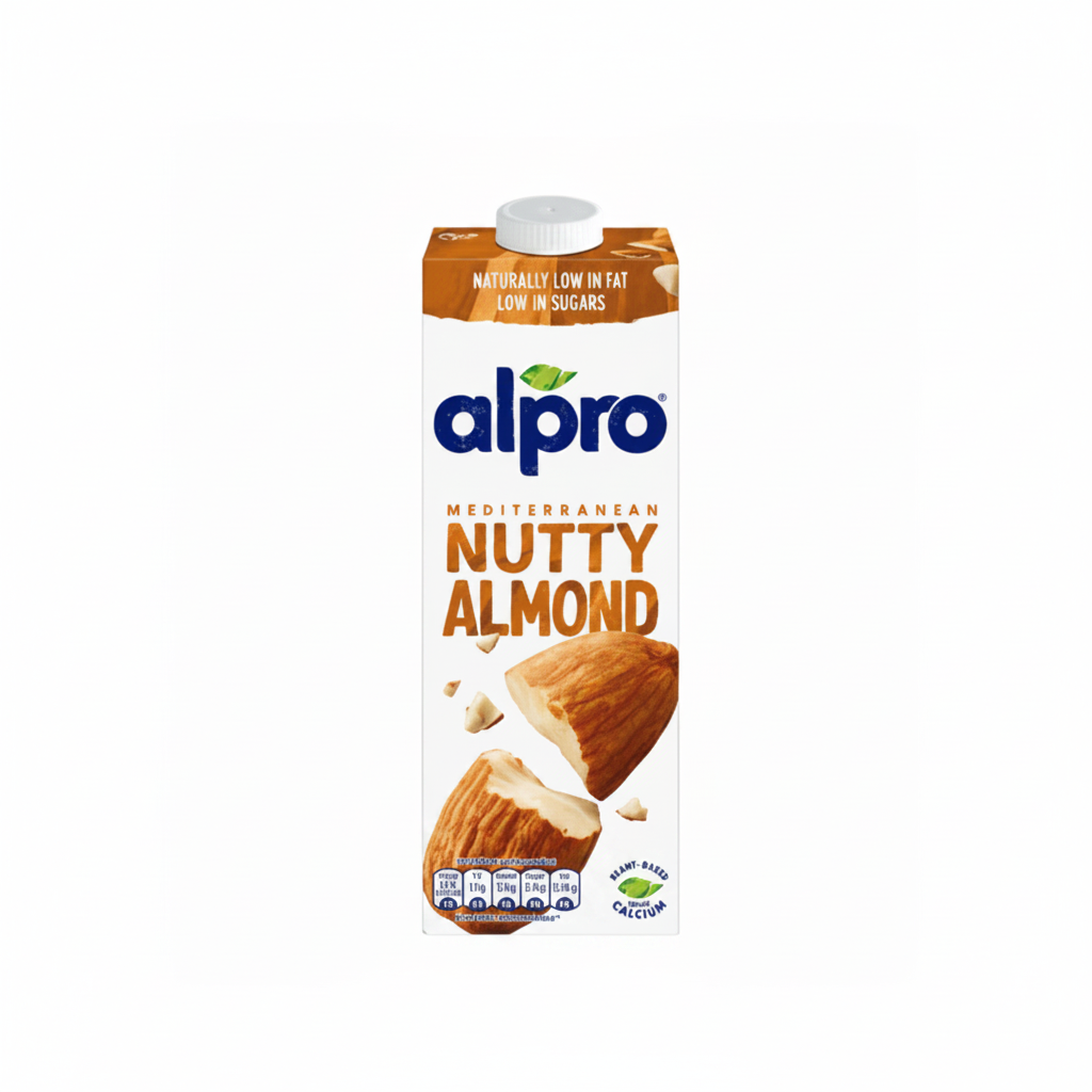 Alpro Nutty Almond Milk 8×1 Litre Pack - SNH Packing