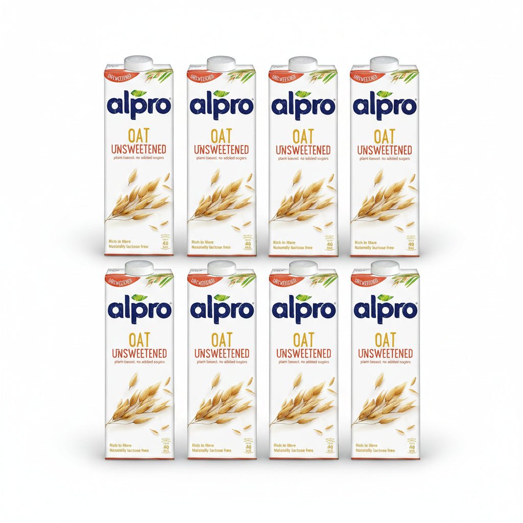 alpro oat milk unsweetened 1 LTR - SNH Packing