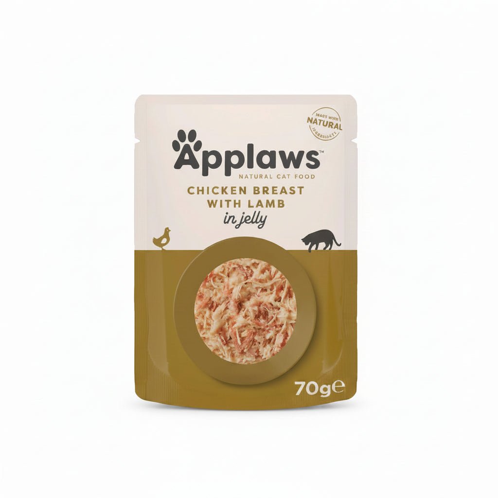 Applaws Chicken with Lamb in Jelly Adult Wet Cat Food 70g - SNH Packing