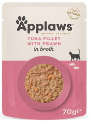 Applaws Tuna & Prawn Adult Wet Cat Food 70g Pouch