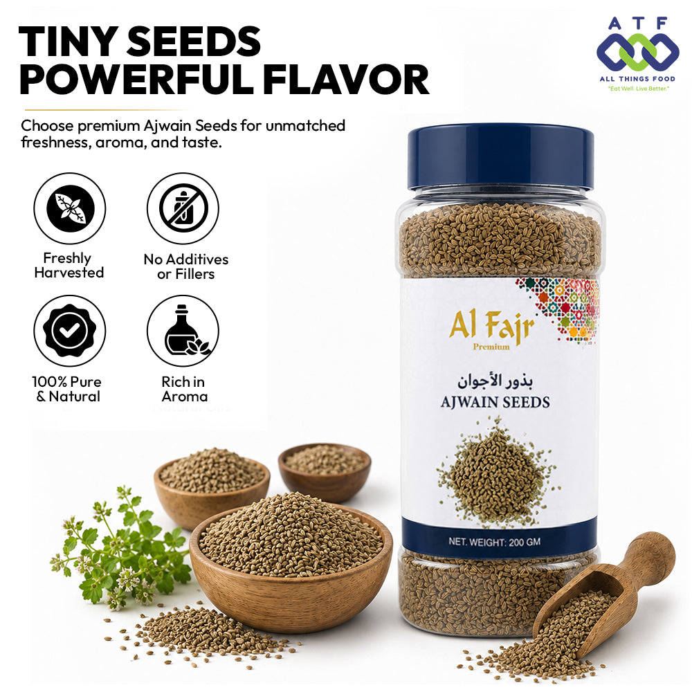 Al Fajr Ajwain Seeds Whole Carom Seeds 200g