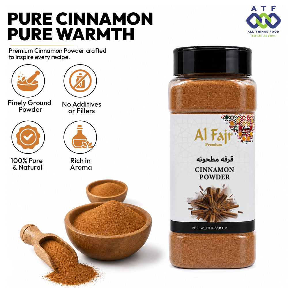 Al Fajr Cinnamon Powder Ground Cinnamon Spice 250g