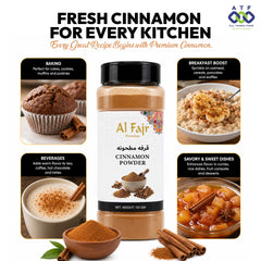 Al Fajr Cinnamon Powder Ground Cinnamon Spice 250g