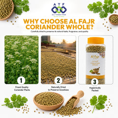 Al Fajr Coriander Whole 120g Whole Coriander Seeds Spice