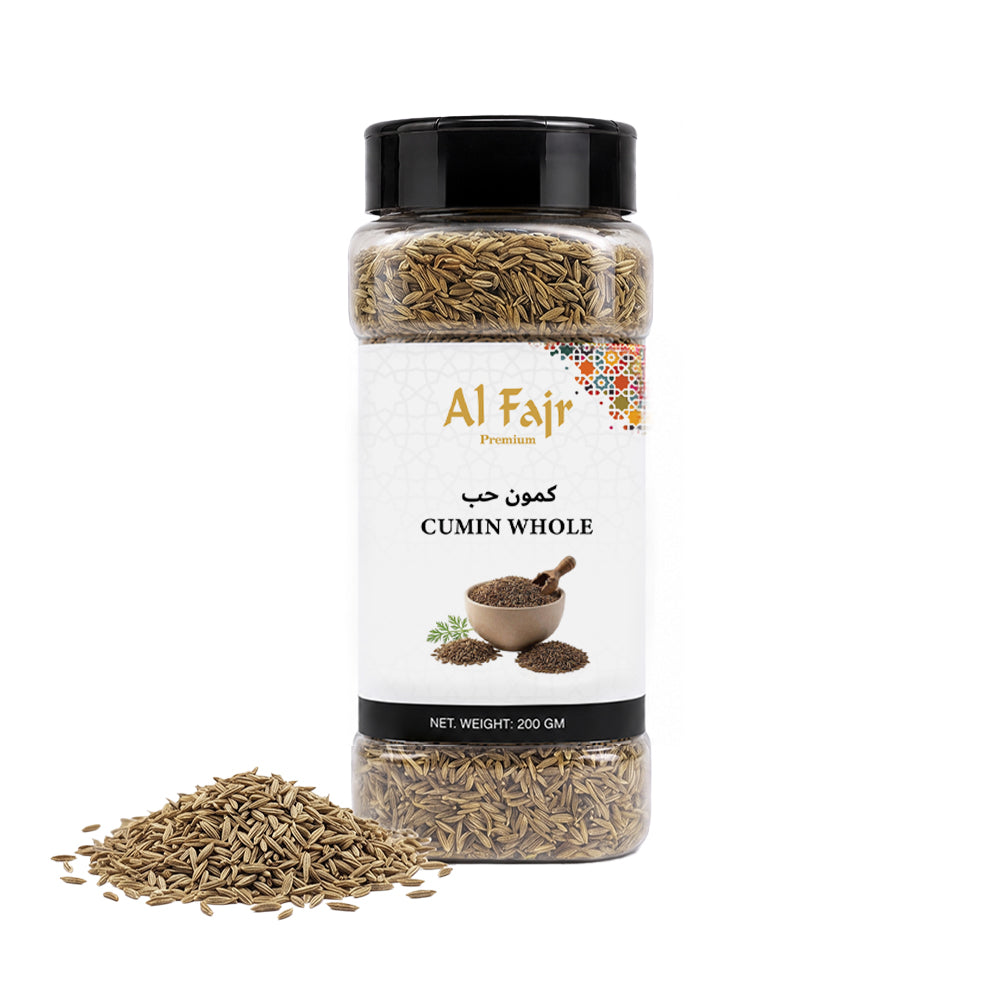 Al Fajr Cumin Whole Seeds Spice 200g
