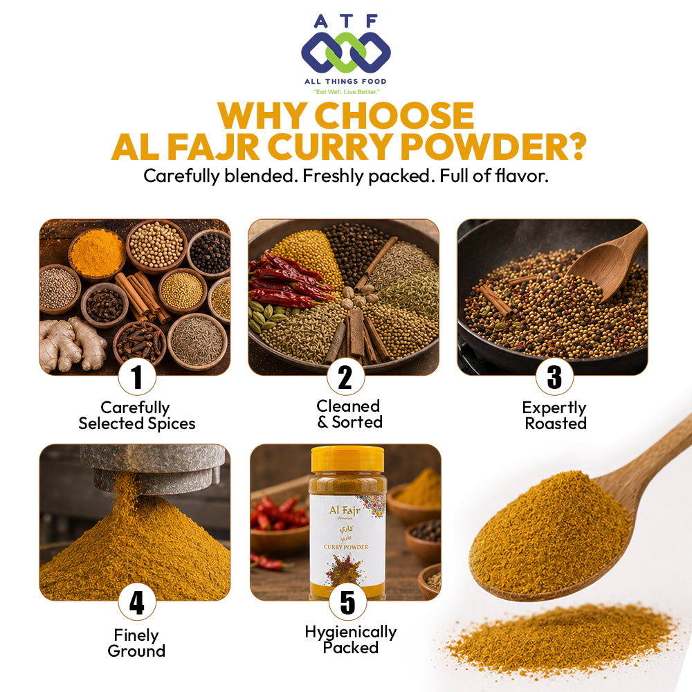 Al Fajr Curry Powder Aromatic Spice Blend 250g