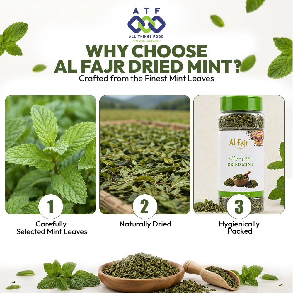 Al Fajr Dried Mint Aromatic Herb 70g