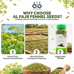 Al Fajr Fennel Seeds Whole Fennel Spice 200g