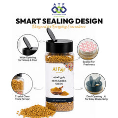 Al Fajr Fenugreek Seeds 350g Whole Fenugreek Spice