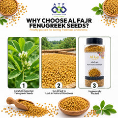 Al Fajr Fenugreek Seeds 350g Whole Fenugreek Spice
