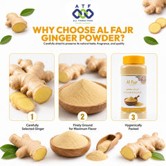 Al Fajr Ginger Powder Ground Ginger Spice 250g