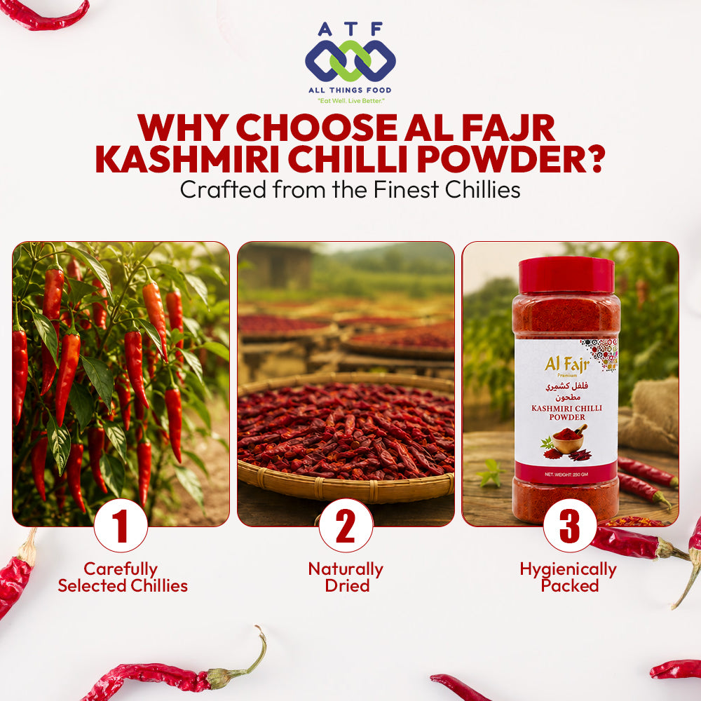 Al Fajr Kashmiri Chilli Powder Red Chilli Spice 250g