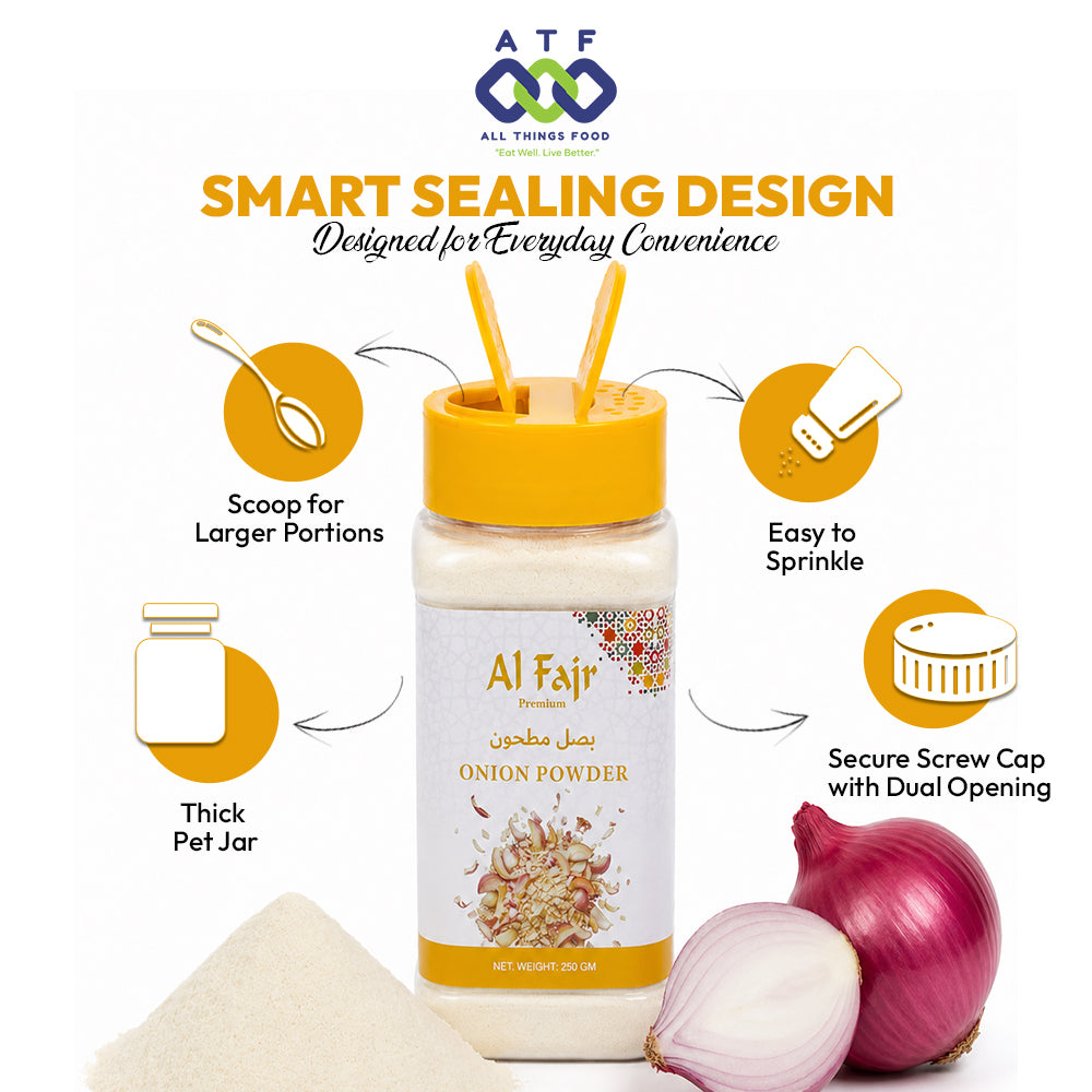 Al Fajr Onion Powder Ground Onion Spice 250g