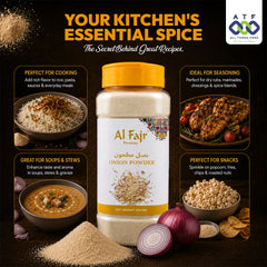 Al Fajr Onion Powder Ground Onion Spice 250g