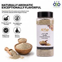Al Fajr White Pepper Powder 300g Ground White Pepper Spice