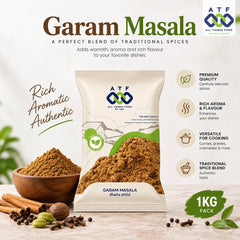 ATF Garam Masala 1KG Premium Indian Spice Blend for Cooking - SNH Packing
