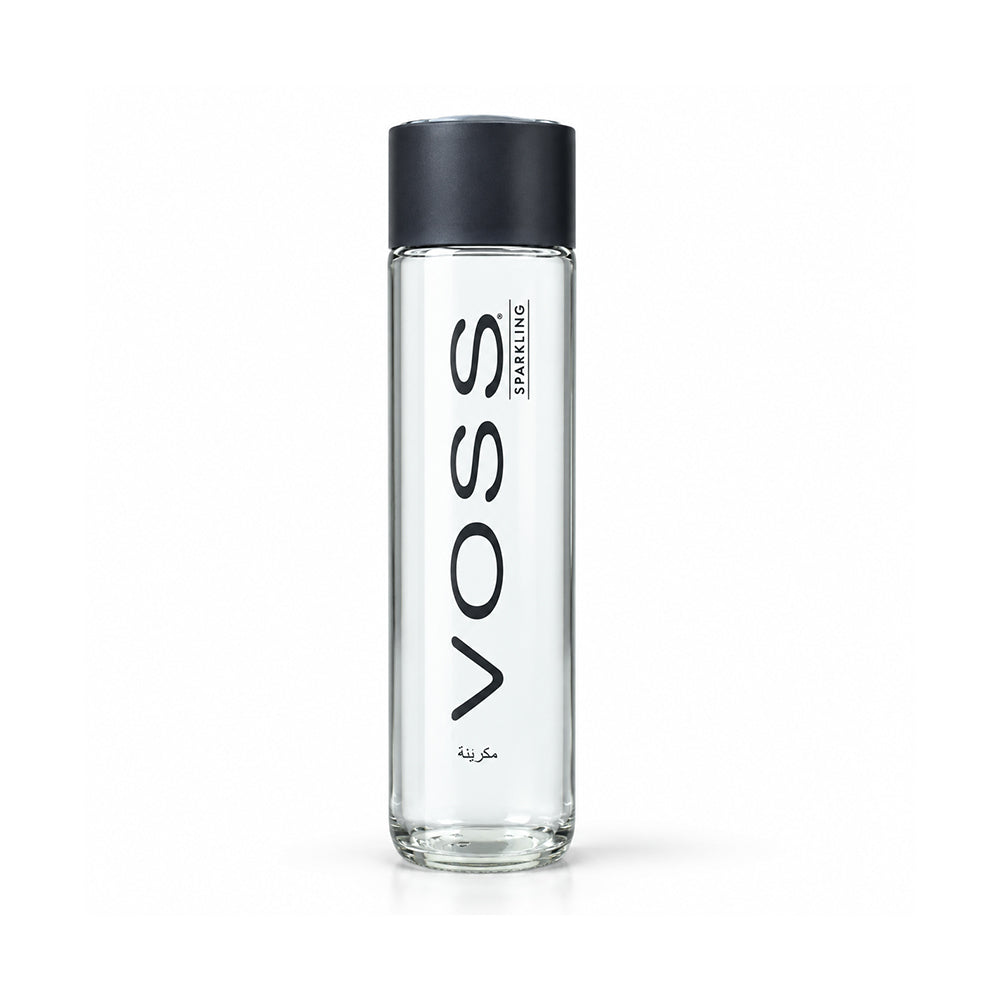 Voss Sparklingwater Glassbottle 375mluae