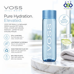 Voss Stillwater Plasticbottle 500ml