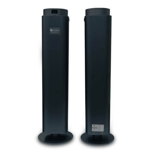 AURASYNC Floor Standing Diffuser 500ml – Grey (F - AIR) | Premium Scent Machine for Home & Office - SNH Packing