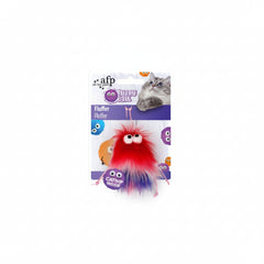 All for Paws Fluffer Cat Toy With Catnip (Red)