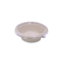 Bagasse Round Containers with Lids | Eco - Friendly - SNH Packing