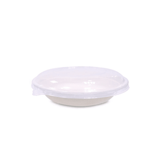 Bagasse Round Containers with Lids | Eco - Friendly - SNH Packing