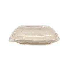 Bagasse Square Containers with PET & PP Lids | Eco Friendly Takeaway Boxes - SNH Packing