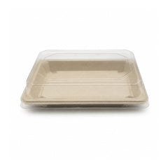 Bagasse Sushi Containers with PET Lids 0.1 to 2.0 - SNH Packing