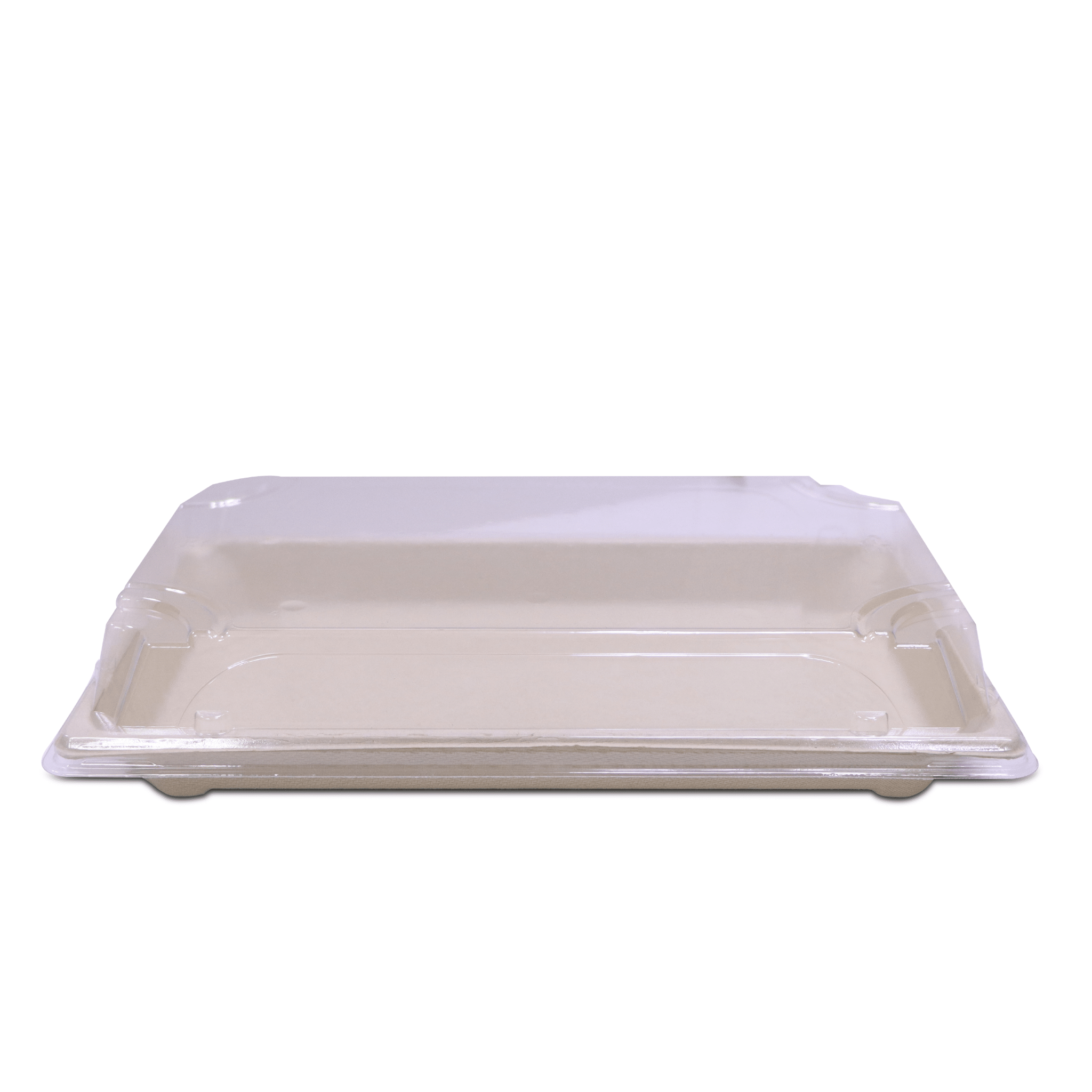 Bagasse Sushi Containers with PET Lids – Eco - Friendly Takeaway Boxes - SNH Packing