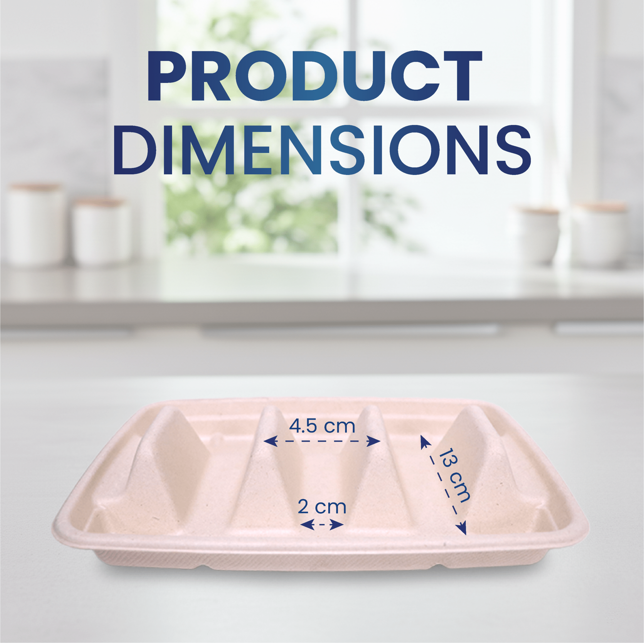 Bagasse Tacos Tray with PP Lid – Eco - Friendly Food Packaging - SNH Packing
