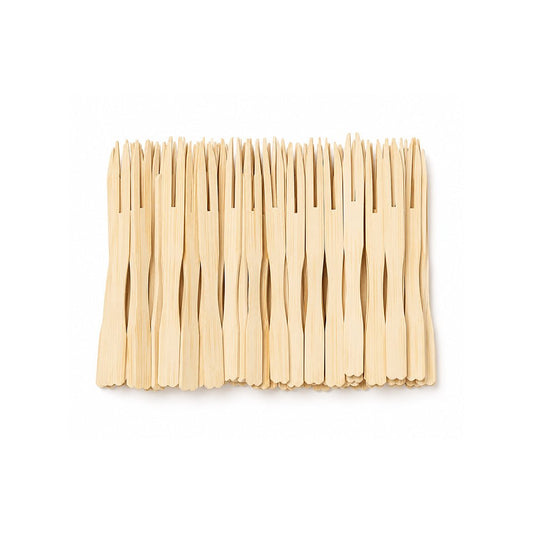 Bamboo Fruit Picks 9cm Unwrapped 100 Pieces Disposable - SNH Packing