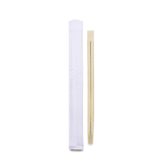 Bamboo Premium Twin Chopsticks 23cm Wrapped 100 PCS - SNH Packing