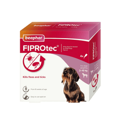 Beaphar Fiprotec for Small Dog, 4 Pipettes - SNH Packing