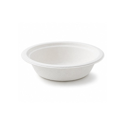 Biodegradable Bowl White 12 OZ Eco Friendly Disposable - SNH Packing