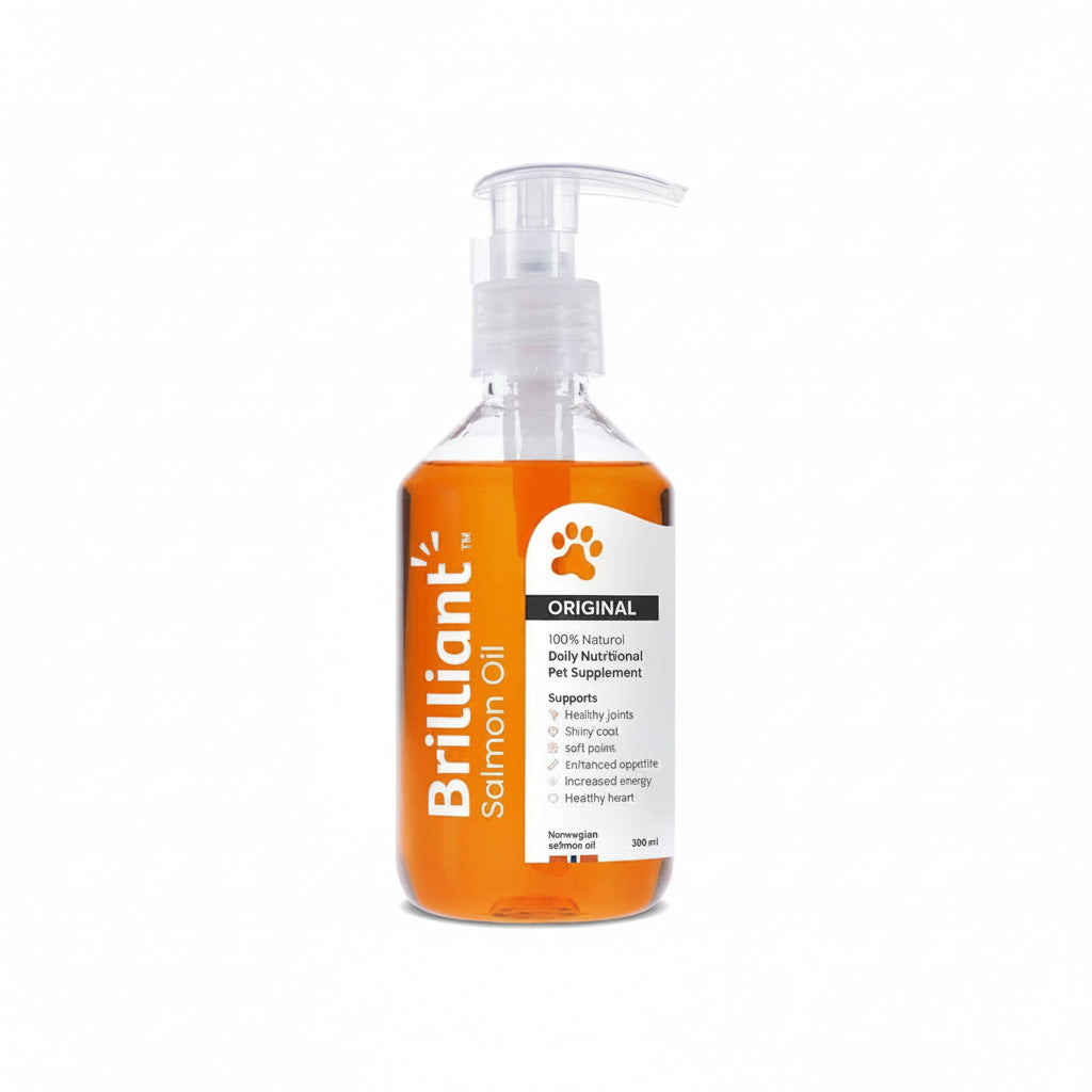 Brilliant Salmon Oil for Dogs and Cats 300 ml - SNH Packing