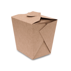 Brown Kraft Takeaway Boxes 8oz to 38oz Square Food Boxes - SNH Packing