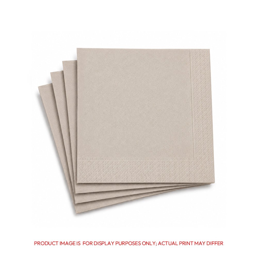 Brown Paper Napkin 2 Ply 50 Pieces 23CM to 40CM - SNH Packing